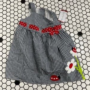 NWT emily rose 18 months 2 piece set dress and bloomers